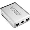 VONETS VSP500 Industriale 5 Porte Gigabit PoE Switch di rete Gigabit Ethernet Switch Ethernet RJ45 Splitter 10/100/1000Mbps 4 PoE+1 Uplink Plug&Play Metallo Design Universale per dispositivi di rete
