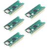 AYWHP 5 schede di sviluppo Raspberry Pi Pico RP2040, processore Dual Core ARM-Cortex-M0+, con una velocità di clock fino a 133 MHz, 2 MB di memoria flash Quad-SPI