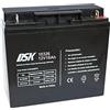 DSK 10326 - Batteria al piombo sigillata AGM ricaricabile da 12V 18Ah. Ideale per sistemi di allarme di sicurezza, illuminazione di emergenza, apparecchiature elettriche OEM, nero