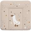 CEBA BABY Materassino per fasciatoio morbido, 75 x 72 cm, per fasciatoio, per fasciatoio, Basic, Oeko-Tex® Standard 100 (Star Duck)