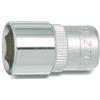 Hazet 850-14 Inserto per Chiave a Bussola Esagonale, Argento, Attacco Quadro, Cavo, 6.3 mm 1/4 di Pollice