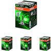OSRAM ULTRA LIFE H7 Lampada alogena per proiettori 64210ULT - lunga durata, Pacco da 4