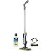 RYOBI Lavapavimenti a Batteria 4V USB Lithium™, Mop Vibrante con Doppio Spray e LED, Microfibra Lavabile, Batteria 2.0 Ah e Caricabatterie, RSM4-120G