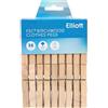Elliott 36 Mollette in legno duro FSC per stendibiancheria, cavallo e artigianato, senza plastica e riciclabili al 100%, per tutti i tipi di bucato