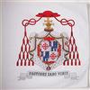 AZ FLAG Bandiera Gran Maestro Ordine Santo Sepolcro di Gerusalemme 90x90 cm