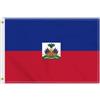 Petite Pine 2 × 3 FT Haiti bandiera, Medium 60 × 90 CM 150D Haitiano Outdoor Banner, Decor Garden con Brass Gromment