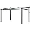 Happy Garden Pergola a Parete 3 × 4 m FRÉJUS Beige - Struttura in Alluminio