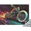 6N2X9A4S Moto Vintage Puzzle 1000 Pezzi Puzzle per Adulti Carta Stile Graffiti Concentrazione Relax Puzzle per Famiglia Decorazione Casa Regalo 38x26cm/1000pcs