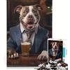 JIANGENNF Puzzle XL da 1000 pezzi Bully in the Pu giocattolo decorativo da parete impegnativo da completare per rafforzare l'amore tra le coppie 38x26cm