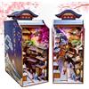 PENGBU RC Book Nook Giappone, Sakura Straße Booknook Kit giapponese con luce (293 | Casa in miniatura fai da te, puzzle 3D per adulti e adulti, decorazione giapponese, puzzle in legno per adulti