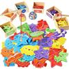 Smartwo Gioco da Pesca a Calamita Pesciolini Magnetici Bambini Educativo 3 4 5 Anni | Imparare i Colori e le Forme - Motricità Fine Giocattolo in Legno da 46 Pezzi - Regalo di Compleanno o di Natale per Bambini