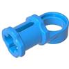 XYEIUGO GDS-1004 32126 Connettore asse e perno 1x2, Azzurro scuro, 50 pezzi | Compatibile con LEGO 32126. Per completare set e creare modelli MOC o fai-da-te