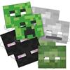 Unique Minecraft Paper Masks [8 per Package]