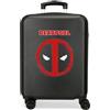 Marvel Joumma Marvel Deadpool Valigia da cabina nera 38 x 55 x 20 cm Rigido 2 kg Chiusura a combinazione laterale ABS 2 kg 34 L Bagaglio a mano, Nero, Taglia unica, Valigia cabina
