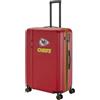 travelite NFL Valigia Rigida Kansas City Chiefs Taglia L, valigia grande da viaggio con lucchetto TSA, trolley ABS con 4 doppie ruote, 51 x 76 x 30,5 cm, 4,4 kg, 103 L