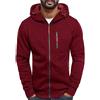 Sobzia Felpa Uomo con Zip Cerniera Tasche sul Davanti Comode Manica Lunga Giacca Leggera Casual Felpe Sportive con Cappuccio Hoodie S-4XL