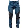 Ergos Workwear JRC Austin Tech Man Pantalone Jeans da Uomo Multitasche Elasticizzato Tessuto Prelavato da Lavoro