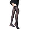 YIRONER Collant Donna (4 Pacchetti) Desiderio Stile sopra Il Ginocchio Calze JK Uniforme Alte della Coscia-Nero (6d Opaco)-Dimensione Singola (40-70 kg)