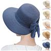 hehiy Cappello da Sole Estivo,Ripiegabile Cappelli da Donna Leggero, per Estivi Viaggi Spiaggia Addio al Nubilato Cappelli Mare Donna Nero/Bianco/Rosa/Blu