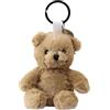 warmies Portachiavi a Forma di Orso Bruno, 16 cm, Profumato alla Lavanda Francese, Accessorio di Peluche per Chiavi o Borse