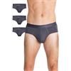 FINN Mutande da uomo in Lenzing Modal (3 pezzi) - Slip da uomo traspiranti con comfort unico