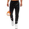 Lantch Pantaloni da jogging da uomo, imbottiti, in pile, da allenamento, termici, da uomo, per il tempo libero, per l'inverno
