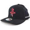 Mitchell & Ness Classic Red Eazy Curved Snapback Cap NBA Houston Rockets Black, Schwarz, Taglia unica