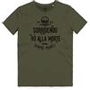 WARTSHIRT Maglietta Reparti D'Assalto Sorridendo Vò alla Morte Teschio con Pugnale Arditi T-Shirt