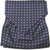 Avantgarde UOMO VARI ascot di seta foulard da collo CASHE COL BLU con disegni a FIORI SETA