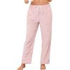 Vlazom Pantaloni del Pigiama Donna Flanella Invernali a Quadri con Tasche | Flanella Calda e Morbida, Cintura Elasticizzata con Cordino, Tasche Pratiche, Motivo Scozzese Tendenze, Ideale per l'Inverno