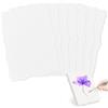 YOYEAH Carta Fatta a Mano A6 (25 Fogli), Carta di Cotone Ruvida per Acquerello, Adatta a Biglietti d'Auguri, Disegno, Lettere, Inviti e Progetti Fai-da-Te
