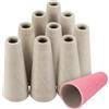 PH PandaHall 10pz Avvolgitore per Filato Avvolgitore per Lana, 18cm Tubo Conico Organizzatore per Fili Porta Bobine in Carta per Cucito Uncinetto e Ricamo