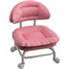 Generico Rolling Low Stool with Backrest, 360° Swivel Chair with Silent Casters 50cm | Silent Caster Mobility, Comfortable Work Seating Solution, Ideal for Workshop Home Garage Studio Office Cleaning Pedicure
