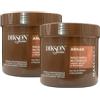 FEI FAN 2x Maschera Nutriente ARGAN Per Capelli Secchi e Disidratati. Con Oli Di Argan e Macadamia, Formula Professionale Con Acido Ialuronico 500ml