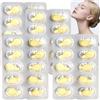 JASUBAI Anti-invecchiamento Vitamina C Siero Capsule per il Viso, Anti Rughe e Illuminante Siero Capsule, riduttore delle Rughe del, la Pelle Illuminante Viso Siero Riduce le Linee Sottili (4pcs)
