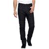 FASTWAY T-2505 Uomini Jeans da moto uomo nero