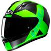 HJC C10 Tez MC4HSF Casco Integrale unisex verde