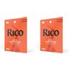 D'Addario Ance Rico Organic per Sassofono Contralto, Forza 2.0, Confezione da 6