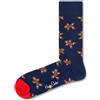 HAPPY SOCKS Uomo Happy Socks Calza Gingerbrad Man