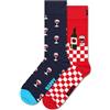 HAPPY SOCKS Uomo Happy Socks Calza Wine Gift Set 2-pack