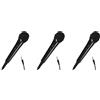 3 Pieces Microfono Canto Professionale Per Cantare Tenuto in Mano