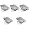 5 PCS Cordiera Per Mandolino Con Viti Parti Strumenti Corda Accessori