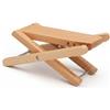 Poggiapiedi Chitarra Legno di Faggio Poggiapiedi Regolabile Stabile per Studio