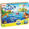 HABA Puzzle ABC: Lettere Gioco educativo e Puzzle per Bambini dai 6 Anni in | Puzzle ABC da 100 pezzi con 26 piastrine per l'assegnazione giocosa delle lettere. Favorisce la comprensione della lingua e