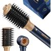 GRT PRO Spazzola Asciugacapelli 3 in 1 Spazzola ad Aria Calda & Styler Capelli | Asciugacapelli con Spazzola Ionica, Volume, Liscio e Asciugatura in Un Solo Passo, Motore ad Alta Velocità, 3 Accessori