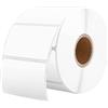 MUNBYN Etichette termiche dirette 57 x 32 mm, etichette autoadesive per indirizzi, etichette quadrate senza BPA e BPS per stampanti termiche - 1 rotolo, 1000 etichette, bianco