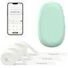SUPVAN E10 Etichettatrice Bluetooth con 3 Nastri, Verde | Etichette continue/fustellate impermeabili, modifica App, ricaricabile, senza inchiostro, uso domestico/scolastico/ufficio