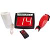 Ferlabel Kit Sistema Eliminacode Ferlabel VD3 Completo di Display + Radiocomando + Chiocciola + 10.000 scontrini ticket