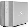OWC Box per HD esterno OWC Mercury Elite Pro Dual HDD/SSD Argento 2.5/3.5" [OWCMEDCH7T00]