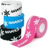 ANAMPION Nastro Crossfit 4 Rotoli(3.8cmX5.9M) Grip Antiscivolo Hook Dita | Adesivo Elastico,Traspirante,Cotone Per 100%,Cross Training e Palestra,WOD,Sollevamento Pesi,Protegge da Vesciche Calli